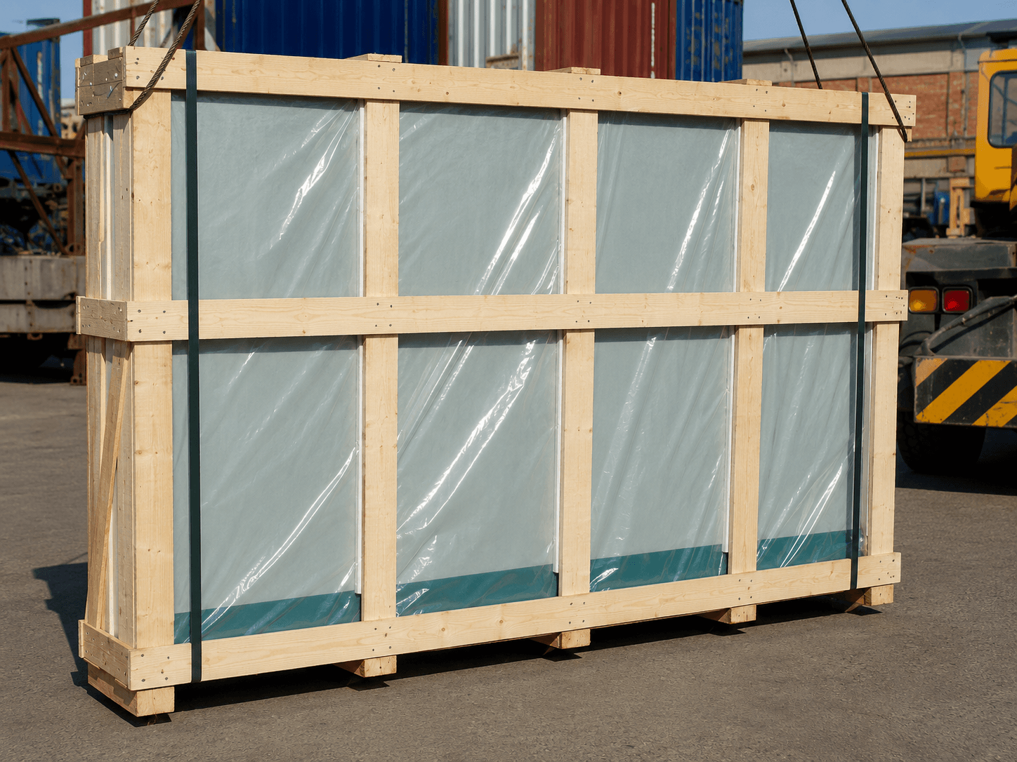 GLASS packaging application view 1